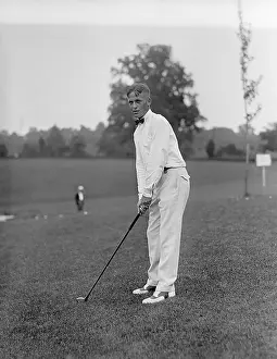 Dress Shirt Prints: Bobby T. Jones, Jr. Golfing