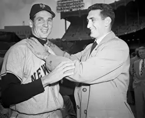 Broadcaster Prints: Bobby Thomson and Ralph Branca