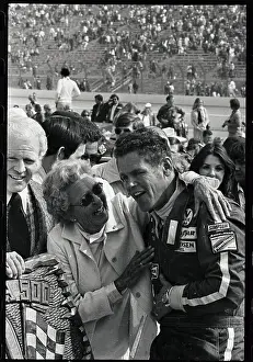 Ontario Prints: Bobby Unser Waving to Spectators
