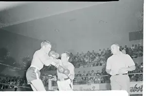 Bobo Olson Punching Garth Panter
