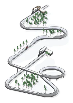Sports Track Gallery: Bobsledding course