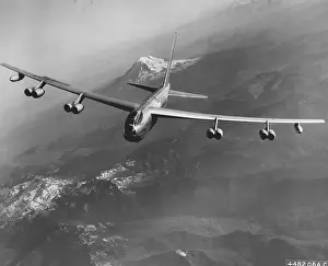 Flight Test Prints: Boeing B-52 Stratofortress in Flight