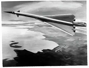 Boeing Supersonic in Flight