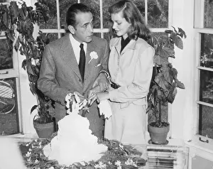 Cake Prints: Bogart And Bacall