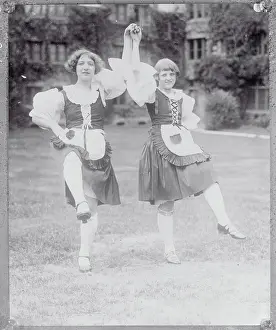 Bryn Mawr Prints: Bohemian Dancers on Peace Day