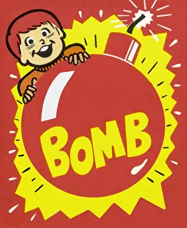 Little Boys Prints: Bomb Boy