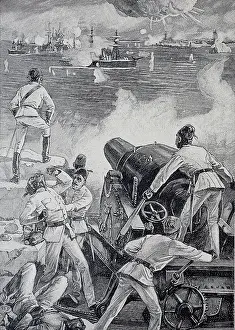 Labour Prints: Bombardment of Alexandria, Egypt