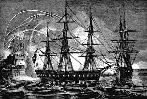 1810 1819 Prints: Bombardment Of Fort McHenry