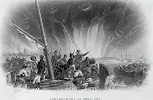 Bombing Prints: Bombardment Of Sweaborg