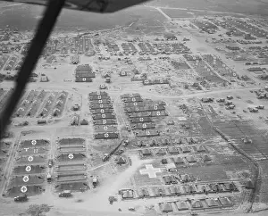 Bombing Prints: Bombed Allied Field Hospital
