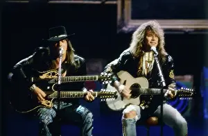 Musical Instrument Prints: Bon Jovi And Sambora At The MTV Awards