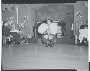 Bongo Player Performing at Nightclub