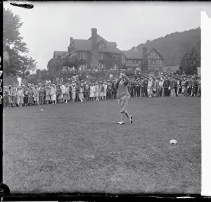 Booby Jones Driving the Ball