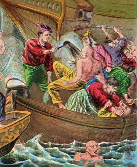 Book Illustration from Robinson Crusoe