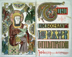 Engravings Gallery: The Book Of Kells