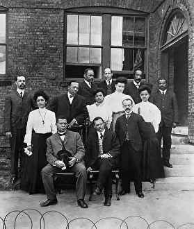 Alabama Prints: Booker T. Washington With Associates