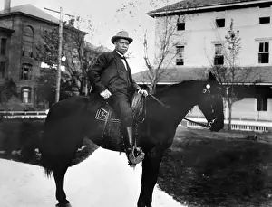 Educator Prints: Booker T Washington on Horseback