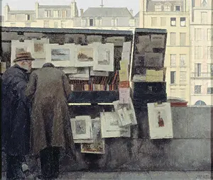 Profession Prints: Bookseller On The Quai Des Grands-Augustins