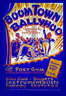 Clowns Prints: Boom Town Ballyhoo
