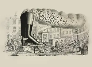 Delivery Prints: Boot and shoe card
