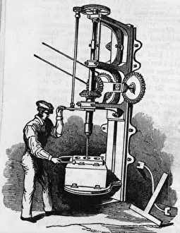 Machinery Machinery Roles Prints: Boring Machine