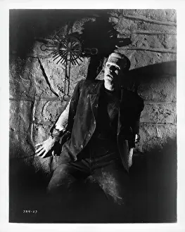 Lac0017 Prints: Boris Karloff In Bride Of Frankenstein