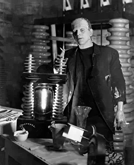 Frankensteins Monster Prints: Boris Karloff in Frankenstein