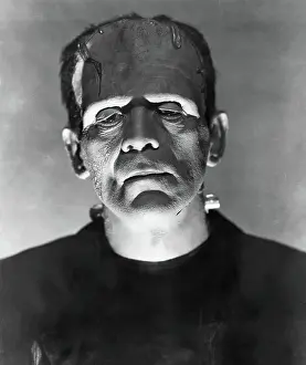 Ugliness Prints: Boris Karloff as Frankenstein's Monster