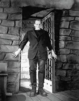 Nightmarish Prints: Boris Karloff as Frankenstein's Monster