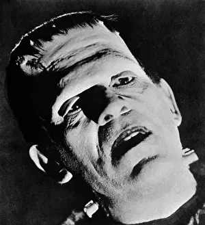 Ugliness Prints: Boris Karloff as Frankenstein's Monster
