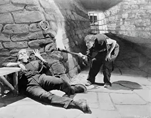 Boris Karloff in Horror Movie Scene