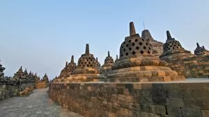 Images Dated 6th October 2015: Borobudur Temple