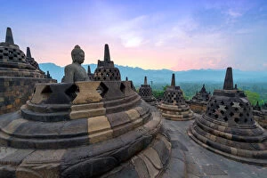 Images Dated 16th May 2014: Borobudur temple, Central Java, Indonesia