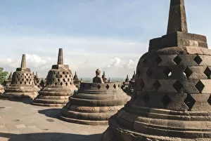 Borobudur temple in Java