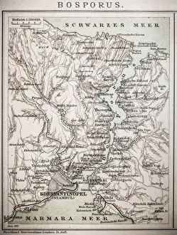 Territories Prints: Bosporus map