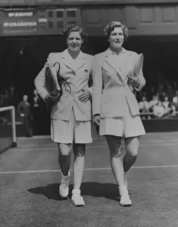 Tennis Prints: Bostock And Du Pont