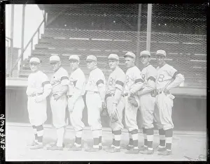 Petersburg Prints: Boston Braves Teammates Posing for Camera