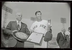 Boston Red Sox Holding Awards