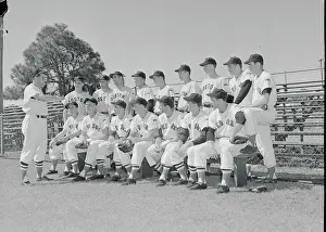 Sarasota Prints: Boston Red Sox Manager and Players at Camp
