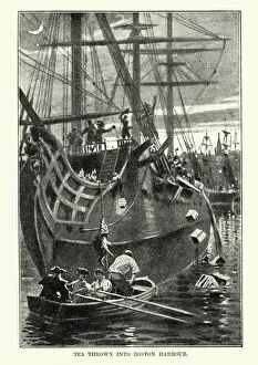 Images Dated 11th May 2016: Boston Tea Party 1773