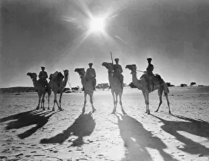 Botswana Prints: Botswana's Police Camel Corps