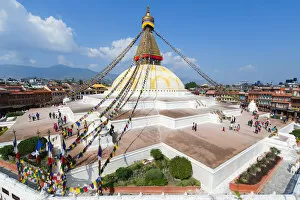 Images Dated 28th March 2015: Boudhanath Stupa in Kathmandu, Nepal