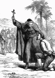 Nicaragua Prints: Bound Gen. William Walker Praying