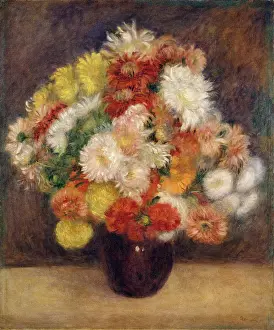 Post Impressionist Prints: Bouquet Of Chrysanthemums