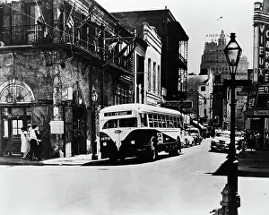 Streetcar Prints: Bourbon Street, Bus Named Desire