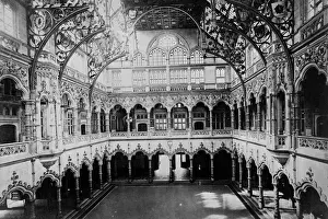 Decoration Architectural Prints: Bourse Balcony