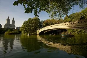Central Park, New York Gallery: Bow Bridge in Central Park, New York, USA