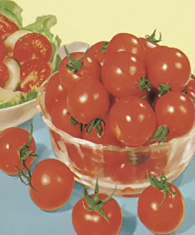 Organic Gallery: Bowl of Tomatoes
