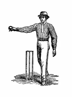 Images Dated 3rd June 2016: Bowler - Cricket