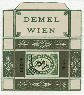 Confectionery Prints: Box of the confectionery Demel Vienna